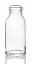 15 ml injectieflacon, helder, type 3 geblazen glas